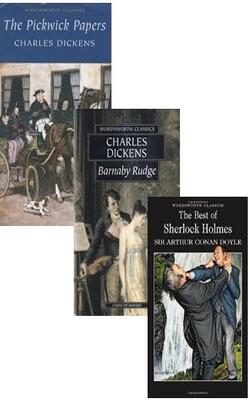 Best of Sherlock Holmes, Barnaby Rudge, Pickwick Papers