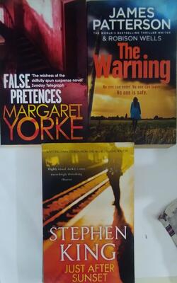 The Warning, Just After Sunset Special Sales, False Pretences :- Pack Of 3 Books