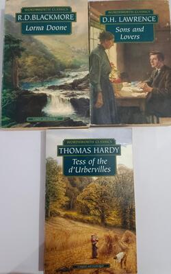 Sons And Lovers, Tess Of The Durbervilles, Lorna Doone