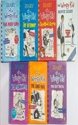 Diary Of A Wimpy Kid : The Long Haul, Diary Of A Wimpy Kid   The Ugly Truth, Diary Of A Wimpy Kid: The Meltdown (Book 13), The Wimpy Kid Movie Diary: How Greg Heffley Went Hollywood, Double Down (Diary Of A Wimpy Kid Book 11), Diary Of A Wimpy Kid: The Getaway (book 12), Diary Of A Wimpy Kid: The Deep End (Book 15)