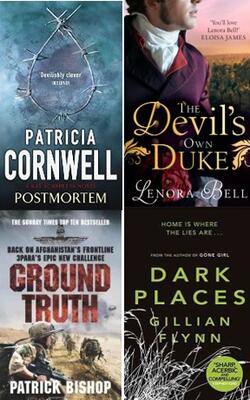Dark Places, Ground Truth, THE DEVIL'S OWN DUKE ,  Postmortem :- Pack Of 4 Books