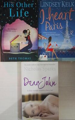 I Heart Paris, His Other Life, Dear John :- Pack Of 3 Books