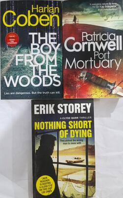 Port Mortuary, Nothing Short Of Dying, The Boy From The Woods :- Pack Of 3 Books
