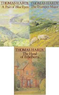 The Hand Of Ethelberta , The Trumpet Major , A Pair Of Blue Eyes :- Pack Of 3 Books