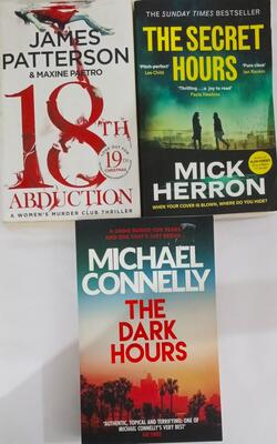 18th Abduction: (Womens Murder Club 18), The Dark Hours: The Gripping Ballard & Bosch Thriller, The Secret Hours :- Pack Of 3 Books