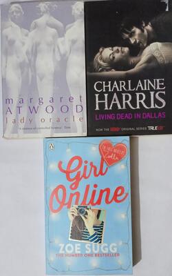 Girl Online, Lady Oracle, Living Dead In Dallas :- Pack Of 3 Books