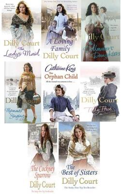 Tilly True, Loving Family, Mermaids Singing, The Cockney Sparrow, The Best Of Sisters, Dollmaker S Daughters The Asda, Orphan Child, Ladys Maid :- Pack Of 8 Books