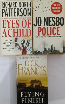 Flying Finish, Eyes Of A Child, Police :- Pack Of 3 Books
