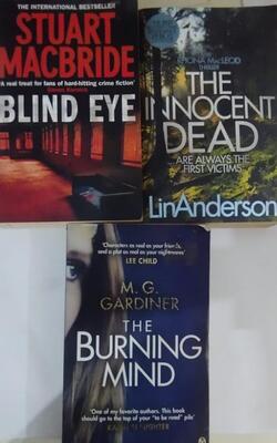 Blind Eye , The Burning Mind, The Innocent Dead :- Pack Of 3 Books