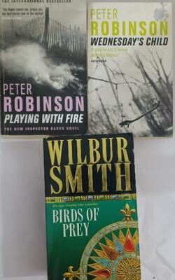 Wednesdays Child, Birds Of Prey, Playing With Fire :- Pack Of 3 Books