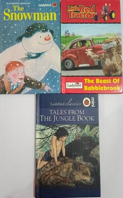 The Snowman (Book Of The Film), Tales From The Jungle Book: Ladybird Classics, The Beast Of Babblebrook