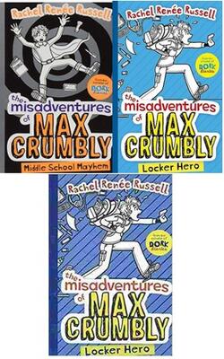 The Misadventures Of Max Crumbly : Locker Hero, The Misadventures Of Max Crumbly 1: Locker Hero, The Misadventures Of Max Crumbly 2 :- Pack Of 3 Books