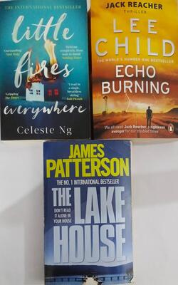 Echo Burning, The Lake House, Little Fires Everywhere :- Pack Of 3 Books