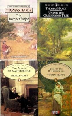 Tess Of The D'urbervilles, Under The Greenwood Tree , The Mayor Of Casterbridge, The Trumpet Major :- Pack Of 4 Books