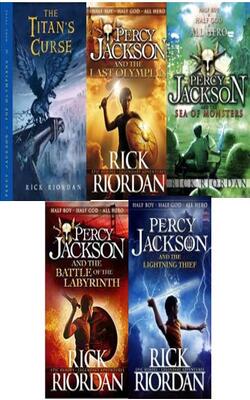 Percy Jackson 5 Books Collection Set