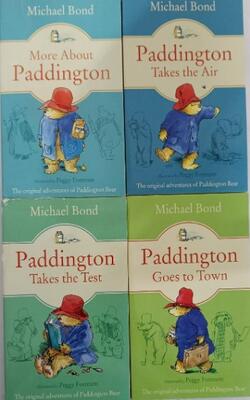 More About Paddington, Paddington Goes To Town, Paddington Takes The Test , Paddington Takes The Air :- Pack Of 4 Books