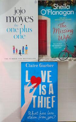 The Missing Wife , Love Is A Thief, One Plus One :- Pack Of 3 Books
