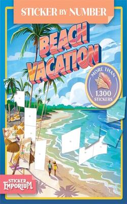 Sticker By Number Beach Vacation: Sticker Emporium