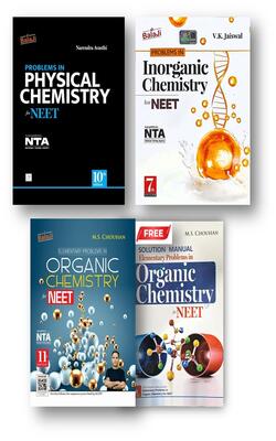 Balaji Problems in Chemistry for NEET/AIIMS ( Organic + Inorganic + Physical ) Set Of 3 Books (2019-2020 Session) Shri Balaji Publications