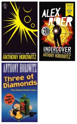 Ark Angel, Alex Rider Undercover: Four Secret Files, Three Of Diamonds :- Pack Of 3 Books