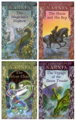 The Magicians Nephew , The Horse And His Boy, The Silver Chair , The Voyage Of The Dawn Treader :- Pack Of 4 Books