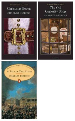 Christmas Books, Old Curiosity Shop, Tale Of Two Cities :- Pack Of 3 Books