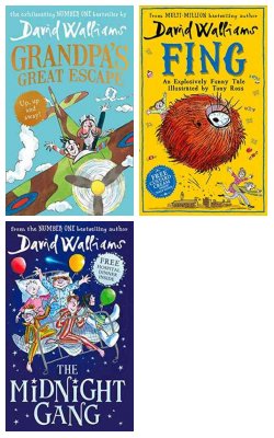 Grandpa's Great Escape, Fing , The Midnight Gang :- Pack Of 3 Books