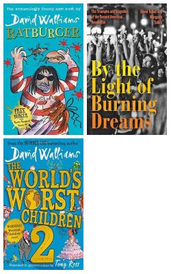 RatBurger, By The Light Of Burning Dreams, The Worlds Worst Children 2 :- Pack Of 3 Books