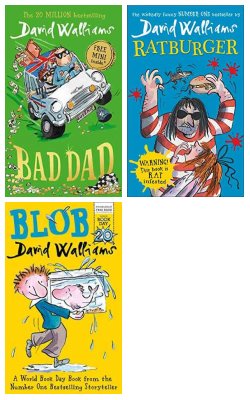 Bad Dad, Ratburger, Blob :- Pack Of 3 Books
