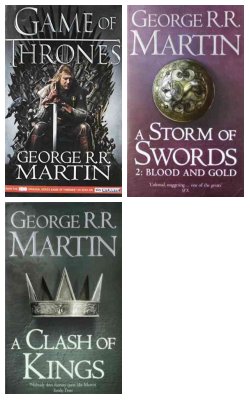 Game Of Thrones, Storm Of Swords , Clash Of Kings :- Pack Of 3 Books