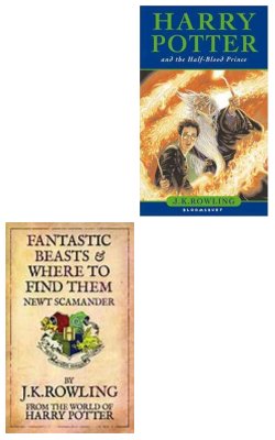 Harry Potter And The Order Of The Phoenix, Harry Potter And The Half Blood Prince, Fantastic Beasts And Where To Find Them :- Pack Of 3 Books
