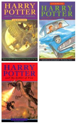 Harry Potter And The Prisoner Of Azkaban, Harry Potter And The Chamber Of Secrets, Harry Potter And The Goblet Of Fire :- Pack Of 3 Books