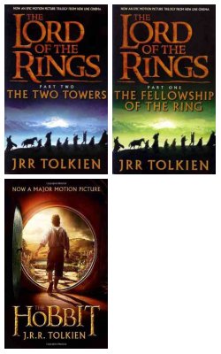 The Lord Of The Rings: V. 2: Two Towers, The Fellowship Of The Ring: The Lord Of The Rings, Vol. 1, The Hobbit :- Pack Of 3 Books