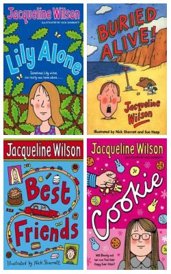 Lily Alone, Buried Alive!, Best Friends, Cookie :- Pack Of 4 Books