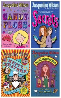 Candyfloss, Secrets, Hetty Feather, The Illustrated Mum :- Pack Of 4 Books