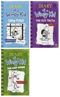 Cabin Fever, The Diary Of Wimpy Kid: Ugly Truth, Diary Of A Wimpy Kid: The Last Straw :- Pack Of 3 Books