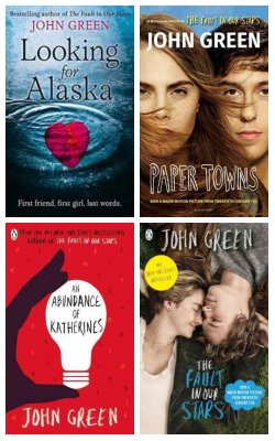 Looking For Alaska, Paper Towns, Abundance Of Katherines, The Fault In Our Stars :- Pack Of 4 Books