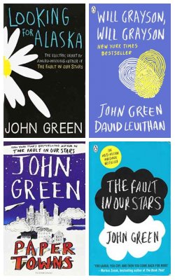 Looking For Alaska, Will Grayson, Will Grayson, Paper Towns, The Fault In Our Stars :- Pack Of 4 Books
