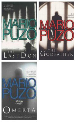The Last Don, The Godfather, Omerta :- Pack Of 3 Books