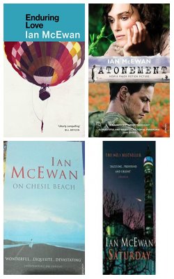 Enduring Love, Atonement, On Chesil Beach, Saturday :- Pack Of 4 Books