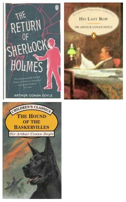 Return Of Sherlock Holmes, His Last Bow, The Hound Of The Bakservilles :- Pack Of 3 Books