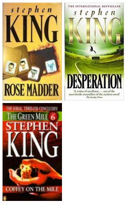 Rose Madder, Desperation, Coffey On The Mile :- Pack Of 3 Books