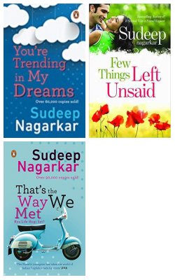 You're Trending In My Dreams, Few Things Left Unsaid, That's The Way We Met... :- Pack Of 3 Books