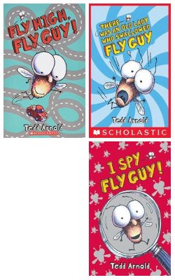 Fly High, Fly Guy!, There Was An Old Lady Who Swallowed Fly Guy, Fly Guy Presents: Dinosaurs, Fly Guy07 I Spy Fly Guy :- Pack Of 4 Books