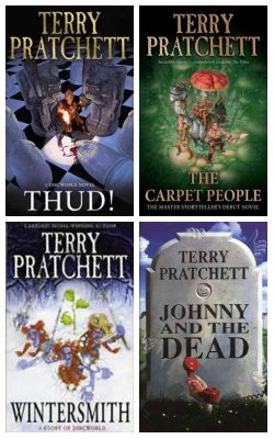 Thud!, Carpet People, Wintersmith, Johnny And The Dead :- Pack Of 4 Books