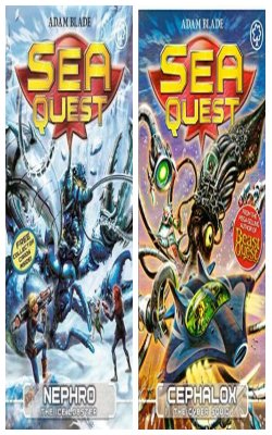 Sea Quest Finaria, Sea Quest: Nephro The Ice Lobster, Sea Quest Tragg, Sea Quest :- Pack Of 4 Books