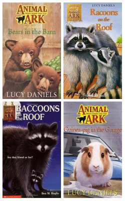 Bears In The Barn , Racoons On The Roof ,Raccoons On The Roof, Guinea-Pig In The Garage :- Pack Of 4 Books