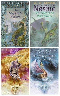 The Magicians Nephew , The Voyage Of The Dawn Treader , Prince Caspian , Voyage Of The Dawn Treader :- Pack Of 4 Books