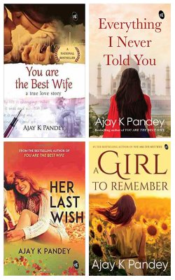 You Are The Best Wife, Everything I Never Told You, Her Last Wish, A Girl To Remember :- Pack Of 4 Books