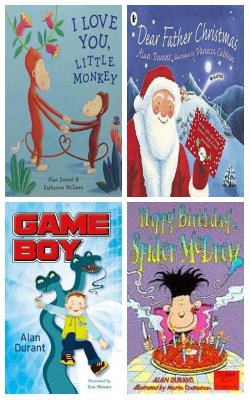 I Love You, Little Monkey., Dear Father Christmas, Game Boy, Happy Birthday, Spider Mc Drew :- Pack Of 4 Books